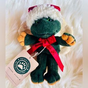 Boyd's Bears The Archive Collection Tad Northpole Santa Frog Christmas Ornament